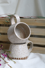 Load image into Gallery viewer, Off White Speckled UFO Mug (Qty. 2)
