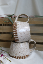 Load image into Gallery viewer, Off White Speckled UFO Mug (Qty. 2)
