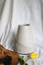 Load image into Gallery viewer, Carved Cone Vase (2)
